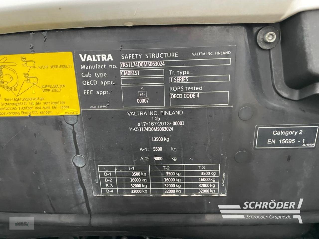 Traktor a típus Valtra T 174 ED SMARTTOUCH | RTK | UNLIMITED, Gebrauchtmaschine ekkor: Wildeshausen (Kép 23)